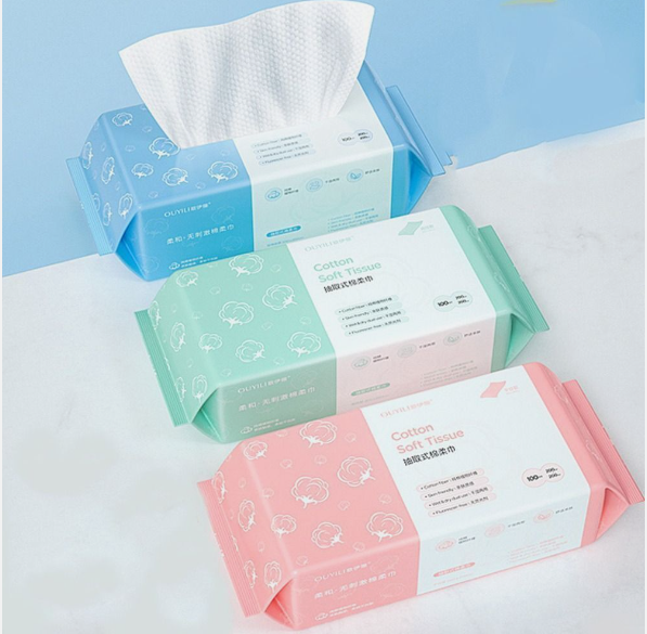 Disposable Face Towel Makeup Remover Facial Cleansing Wipes Cotton Towel